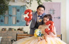 結婚式は3月3日！